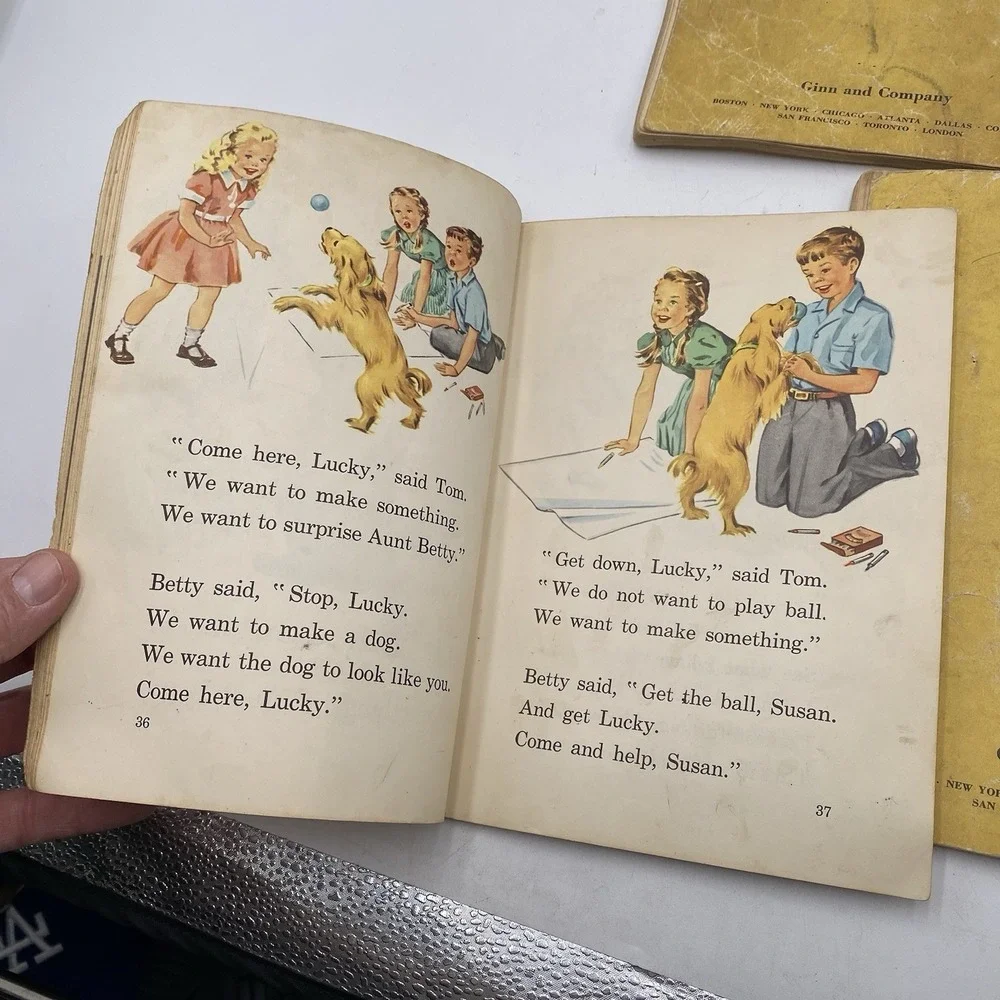 Lot 3 Come With‎ Us Children's Textbook By Odille Ousley Enrichment Series 1953